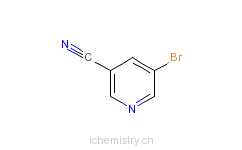 CAS:35590-37-5_5-溴烟腈的分子结构