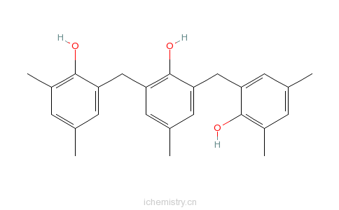 CAS:35924-04-0_2,6-Bis[(2-hydroxy-3,5-dimethylphenyl)methyl]-4-methylphenolķӽṹ