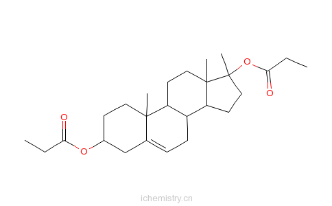 CAS:3593-85-9_美雄醇二丙酸酯的分子结构