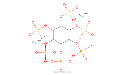 CAS:3615-82-5_植酸钙的分子结构