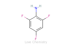 CAS:363-81-5_2,4,6-三氟苯胺的分子结构