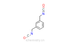 CAS:3634-83-1_间苯二甲基异氰酸酯的分子结构