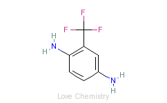 CAS:364-13-6_2,5-二氨基三氟甲苯的分子结构