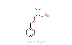 CAS:365541-75-9_(S)-2-苄氧基甲基-3-甲基-1-丁醇的分子结构