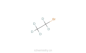 CAS:3675-63-6_氘代溴乙烷的分子结构
