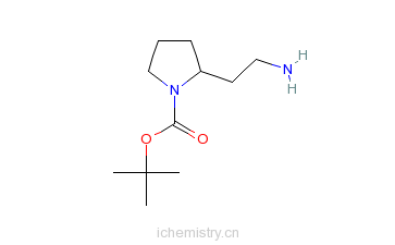 CAS:370069-29-7_2-(2-Aminoethyl)pyrrolidine-1-carboxylicacidtert-butylesterķӽṹ