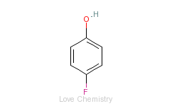 CAS:371-41-5_4-氟苯酚的分子结构