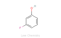 CAS:372-20-3_3-氟苯酚的分子结构