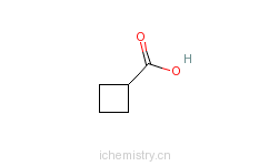 CAS:3721-95-7_环丁基甲酸的分子结构
