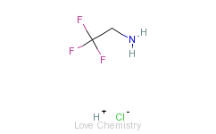 CAS:373-88-6_2,2,2-三氟乙胺盐酸盐的分子结构