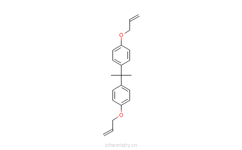 CAS:3739-67-1_双酚A双烯丙基醚的分子结构
