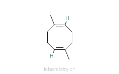 CAS:3760-14-3_1,5-二甲基-1,5-环辛二烯的分子结构