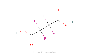 CAS:377-38-8_四氟丁二酸的分子结构