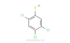 CAS:3773-14-6_2,4,5-三氯苯硫醇的分子结构