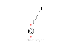 CAS:3780-50-5_4-辛氧基苯酚的分子结构