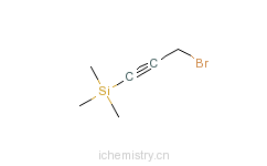 CAS:38002-45-8_3-溴-1-三甲基硅基-1-丙炔的分子结构