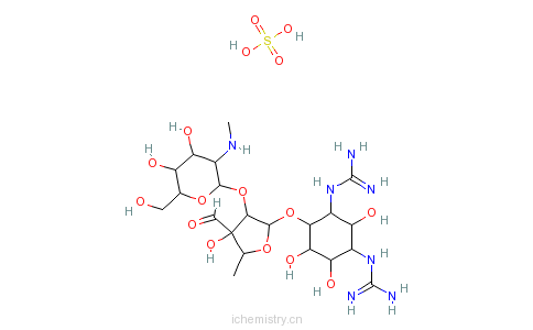 CAS:3810-74-0_硫酸链霉素的分子结构