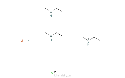 CAS:38721-52-7_三仲丁基硼氢化锂的分子结构