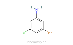 CAS:38762-41-3_4-溴-2-氯苯胺的分子结构