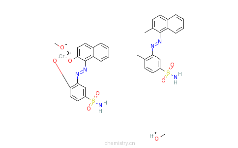 CAS:38833-00-0_˫[4-ǻ-3-[(2-ǻ-1-)ż)]ϸεķӽṹ