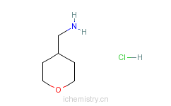 CAS:389621-78-7_4-氨基甲基四氢吡喃盐酸盐的分子结构