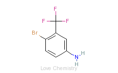 CAS:393-36-2_5-氨基-2-溴三氟甲苯的分子结构