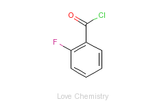 CAS:393-52-2_邻氟苯甲酰氯的分子结构