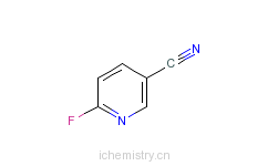 CAS:3939-12-6_5-氰基-2-氟吡啶的分子结构