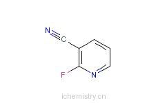 CAS:3939-13-7_3-氰基-2-氟吡啶的分子结构