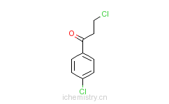 CAS:3946-29-0_3,4'-二氯苯丙酮的分子结构