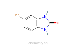 CAS:39513-26-3_5-溴-1,3-二氢苯并咪唑-2-酮的分子结构
