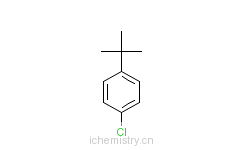 CAS:3972-56-3_4-叔丁基氯化苯的分子结构
