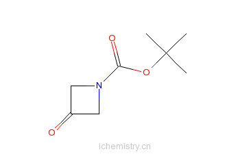 CAS:398489-26-4_1-Boc-3-氮杂环丁酮的分子结构
