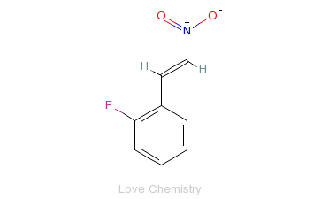 CAS:399-25-7_1-(2-氟苯基)-2-硝基乙烯的分子结构