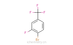 CAS:40161-54-4_4-溴-3-氟三氟甲苯的分子结构