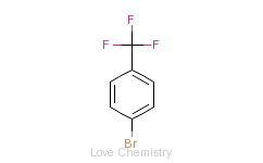 CAS:402-43-7_对溴三氟甲苯的分子结构