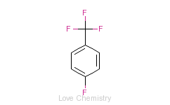 CAS:402-44-8_4-氟三氟甲苯的分子结构