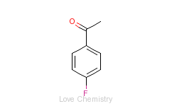 CAS:403-42-9_4-氟苯乙酮的分子结构
