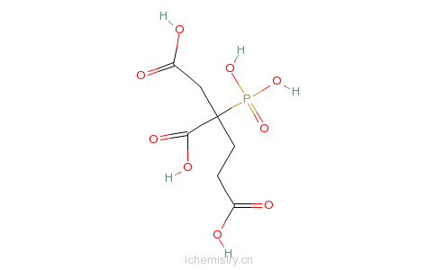 CAS:40372-66-5_2-膦酸丁烷-1,2,4-三羧酸钠盐的分子结构