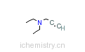 CAS:4079-68-9_3-二乙氨基-1-丙炔的分子结构