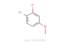CAS:408-50-4_4-溴-3-氟苯甲醚的分子结构