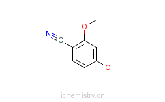 CAS:4107-65-7_2,4-二甲氧基苯甲腈的分子结构