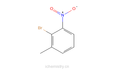CAS:41085-43-2_2-溴-3-硝基甲苯的分子结构