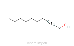 CAS:4117-14-0_2-癸炔-1-醇的分子结构