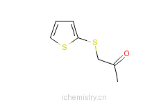 CAS:41444-33-1_1-(2-噻酚硫基)丙酮的分子结构
