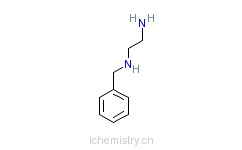CAS:4152-09-4_N-苄基乙二胺的分子结构