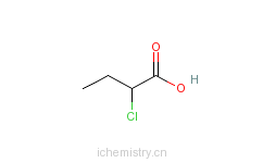 CAS:4170-24-5_2-氯丁酸的分子结构