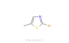 CAS:41731-23-1_2-溴-5-甲基噻唑的分子结构