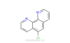 CAS:4199-89-7_5-氯邻菲得啉的分子结构