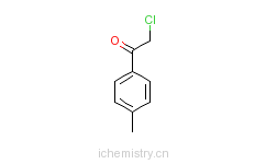 CAS:4209-24-9_对甲基-2-氯乙酰苯的分子结构